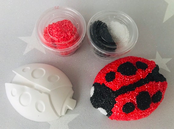 Insect Craft Kit-foam CLAY Craft Set-party Bag Favour/fillers-butterfly  Ladybug Bee Dragonfly-craft Party Idea-children's Activity Set 