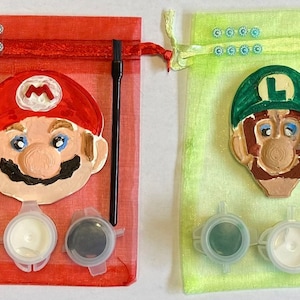 Super Magnet-Go Kart Party-Craft Kit in Organza Gift Bag-Superhero Party Gift-Paint Set-Unique Party Bag Favour/Fillers-Kids Activity