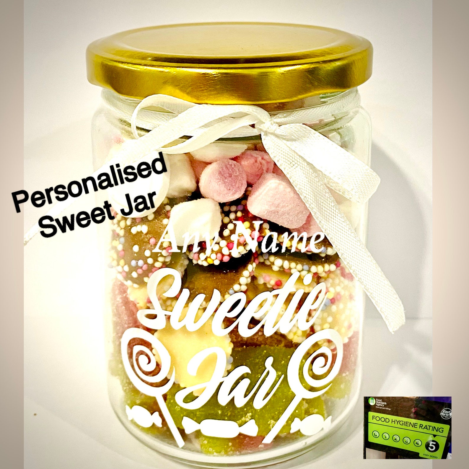 Personalised Sweet Jarssweet Conesparty Bagsparty Bag Etsy