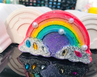 Regenbogen-Bastelset-Party-Bastelset-Foam Clay-Farben-Set-Partybeutel Gunst/Filler - Bastelparty-Idee-Kinderaktivitäts-Set-Lockdown-Geschenk
