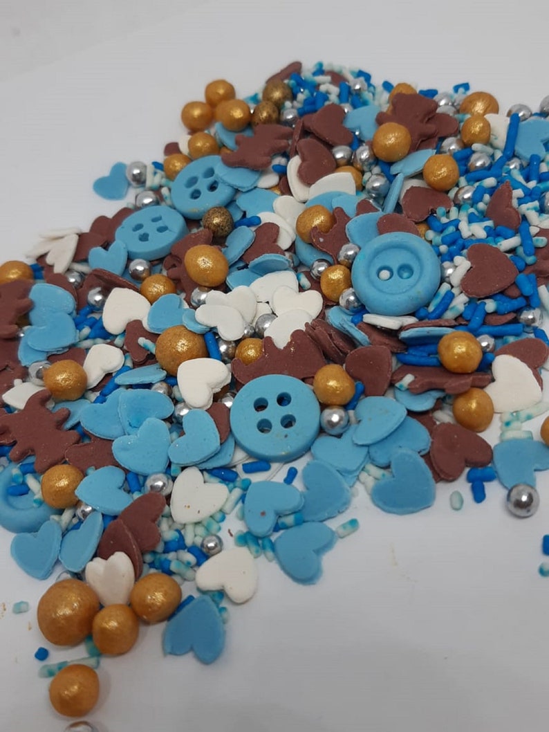 Edible Confetti 250 GR Sprinkles Cupcake topper Dripcake toppers