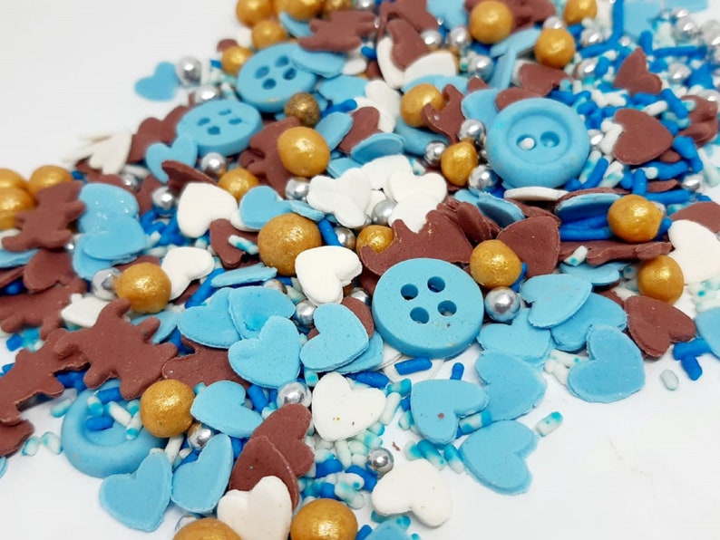 Edible Confetti 250 GR Sprinkles Cupcake topper Dripcake toppers