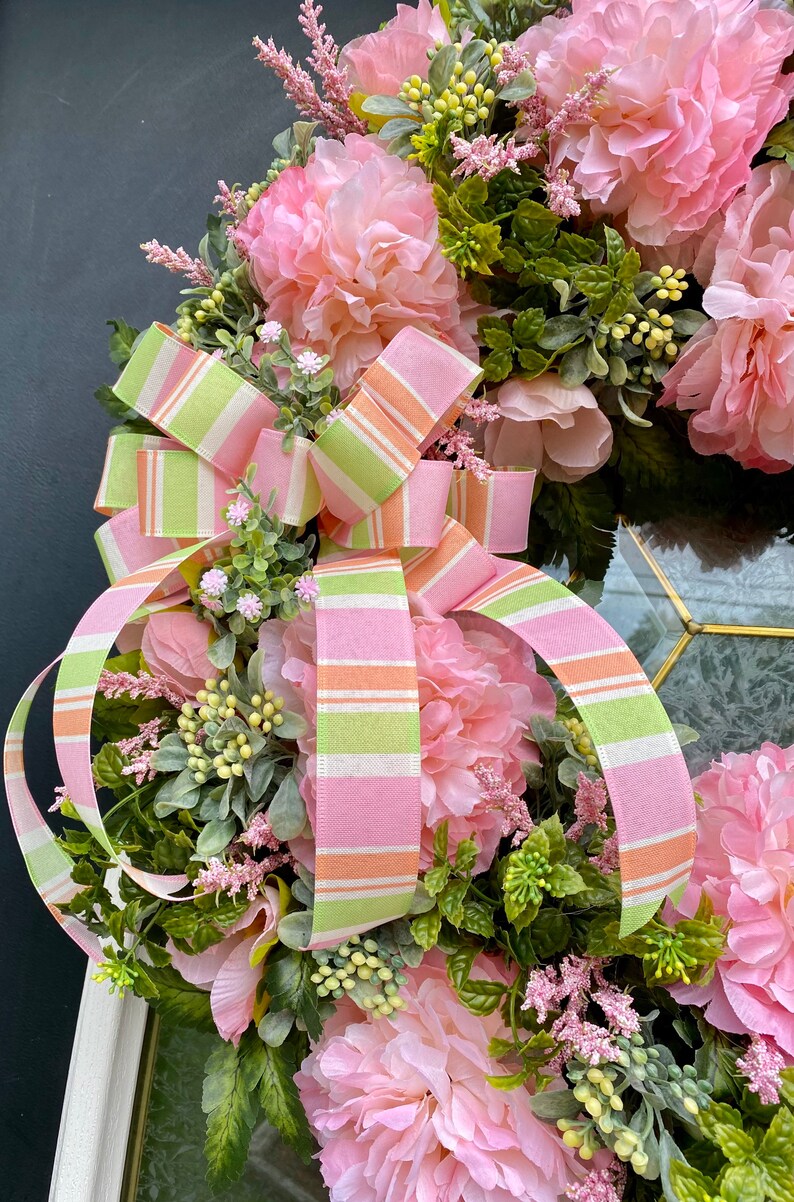 Summer Front Door Decor Spring Floral Door Decor Everyday Etsy