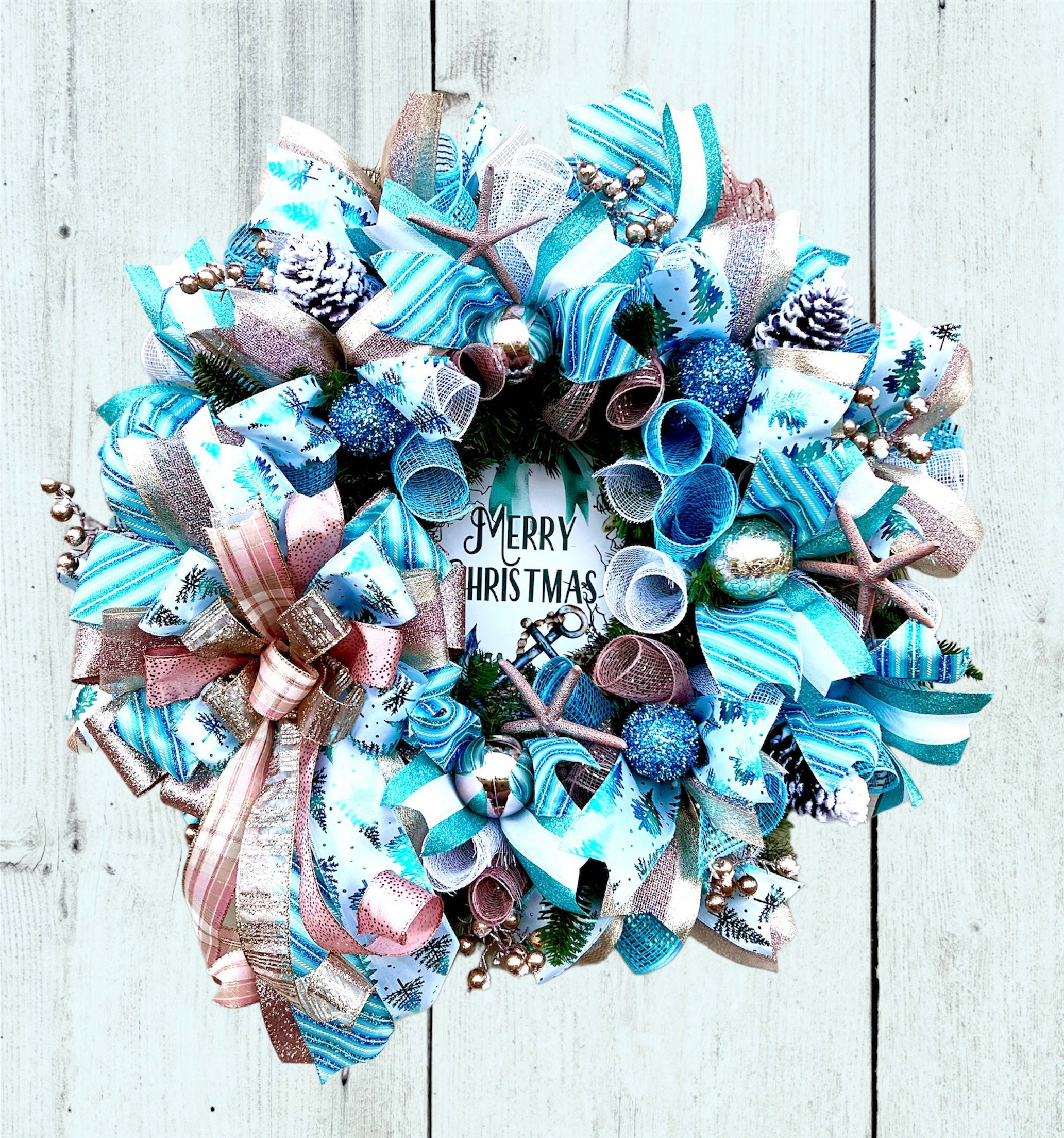 Nautical Christmas Wreath 