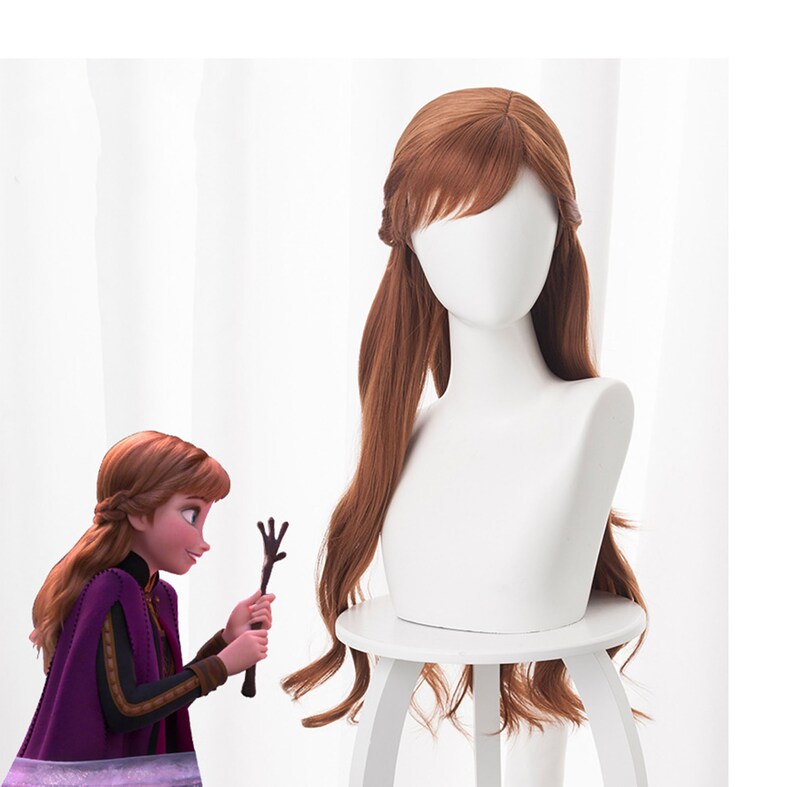 Princess Anna Wig Cosplay Wigs Frozen II / Frozen 2 Etsy