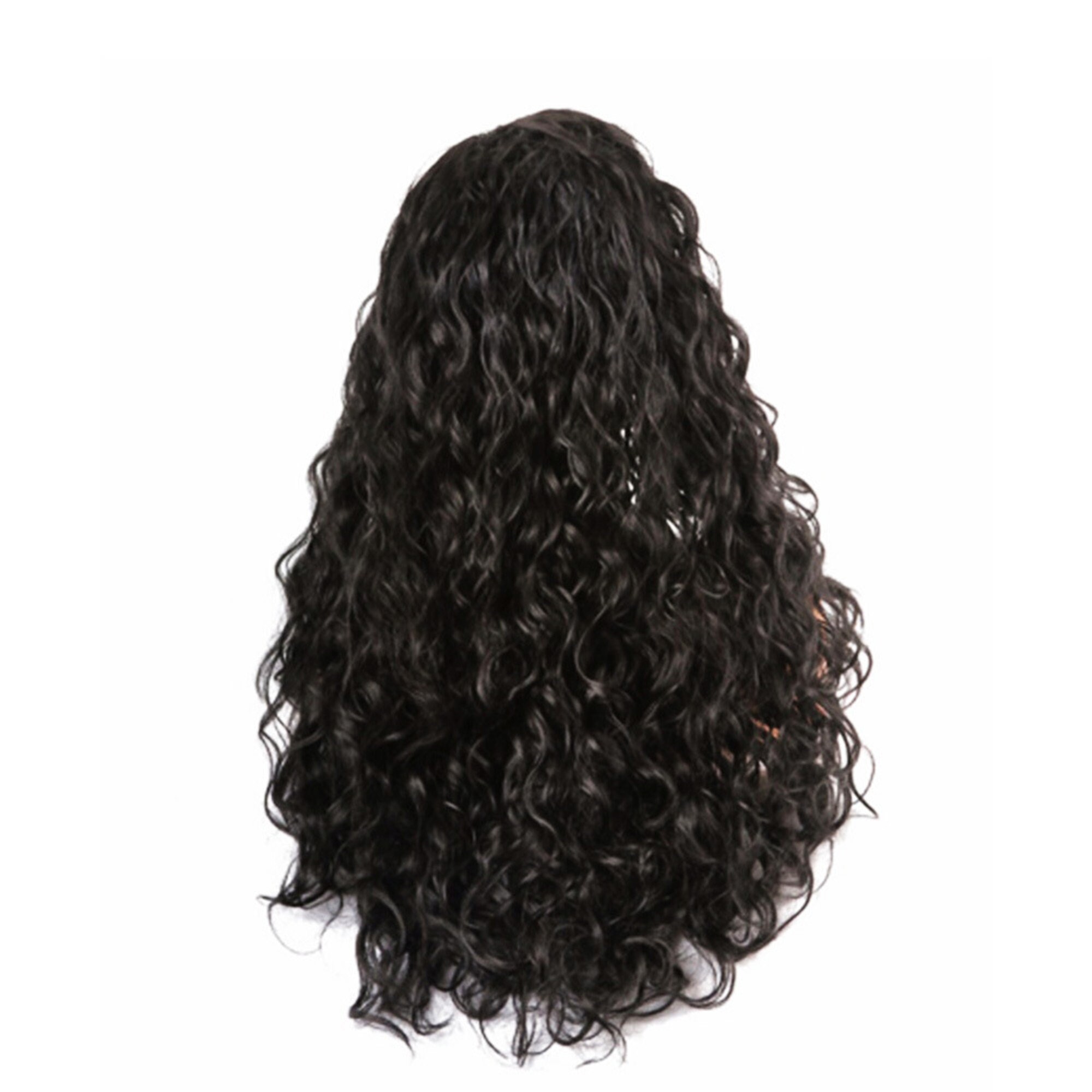 Long Curly Wig Puffy WigBlack Curly Wig Wig For Black Etsy