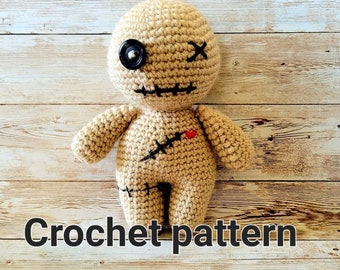Voodoo Doll Cute Amigurumi Doll Pattern Crochet