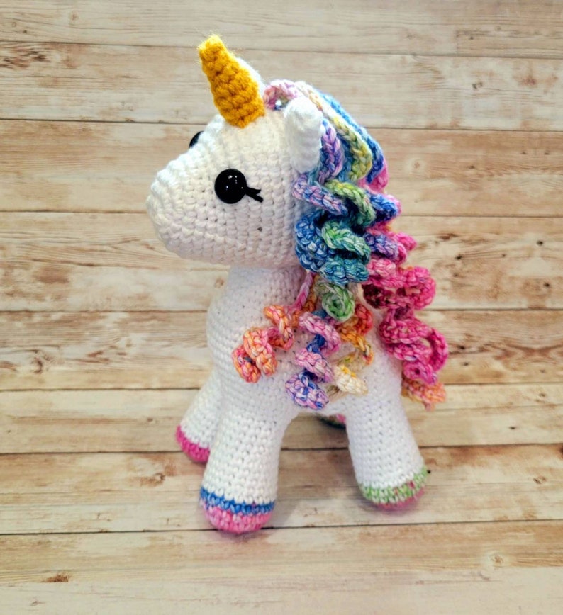 Unicorn Amigurumi Doll Pattern Crochet image 2