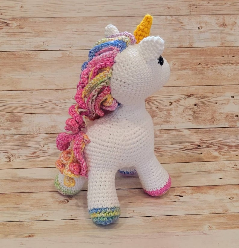 Unicorn Amigurumi Doll Pattern Crochet image 3