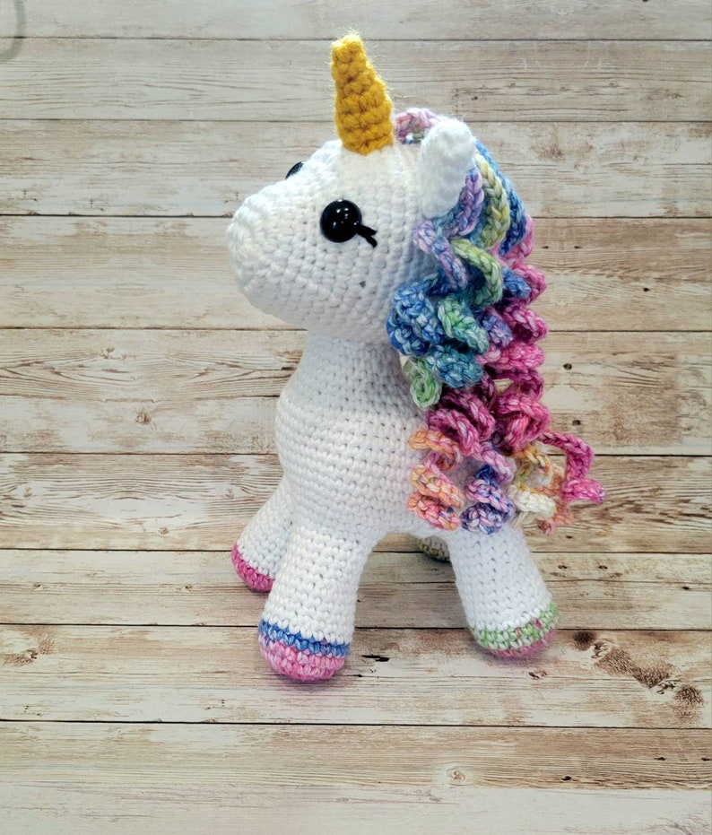 Unicorn Amigurumi Doll Pattern Crochet image 5