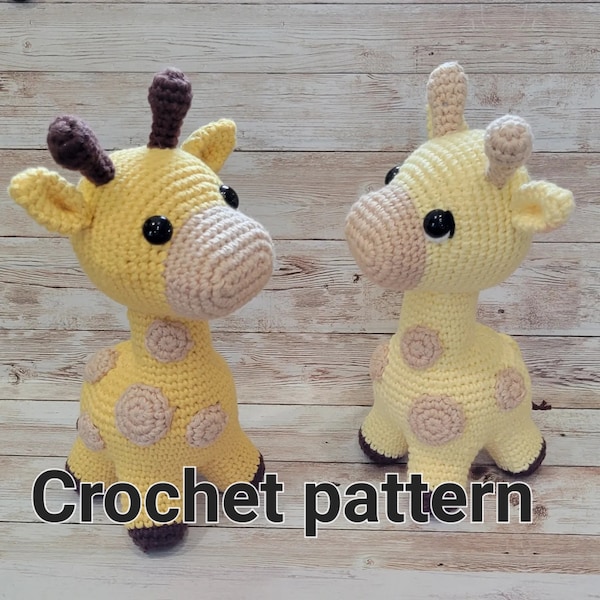 Giraffe Amigurumi Pattern Giraffe Crochet Pattern