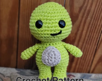 Turtle Crochet Pattern Amigurumi Doll