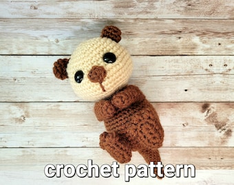 Otter gehäkelte Amigurumi Puppe digitale Datei pdf