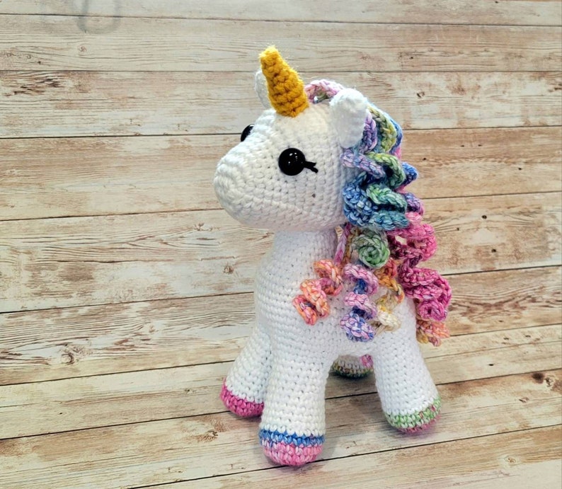 Unicorn Amigurumi Doll Pattern Crochet image 4