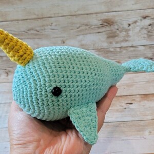 Narwhal Whale Cute Amigurumi Doll Pattern