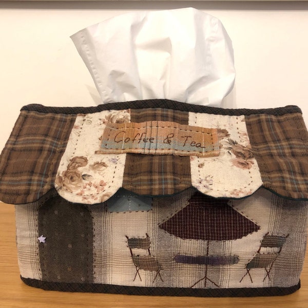 Quilted Tissue Box Covers Etsy