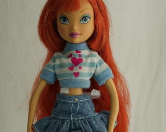 Winx club School Girl Bloom doll Mattel 2005