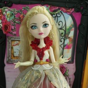 Ever After High Thronecoming Apple White doll Mattel 2014 #2