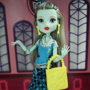 Monster High Wie machst du das? Schulanfang Frankie Stein Puppe G2 Mattel 2016 #3