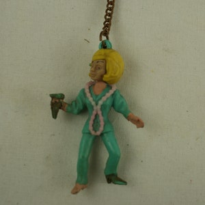 Thunderbirds Lady Penelope keychain action figure 60s 2