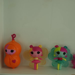 Lalaloopsy Mini Lala Oopsies 3-pack Fairy Tulip Fern Daffodil 2013