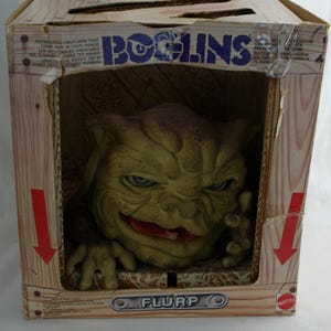 Boglins Flurp Figure Handpuppet With Box Mattel 80s 1 - Etsy