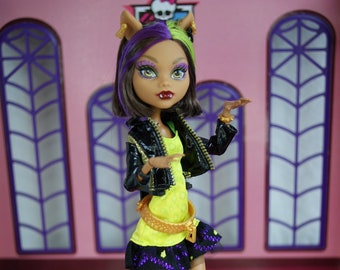 Monster High Clawdeen Wolf doll New Scaremester Mattel 2013 #7