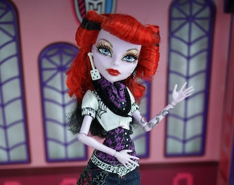 Monster High Signature Wave 3 Operette Phantom Puppe Mattel 2012 #6