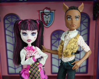 Monster High Draculaura School´s Out & Clawd Wolf Puppen Forbitten Love Mattel 2011 #29