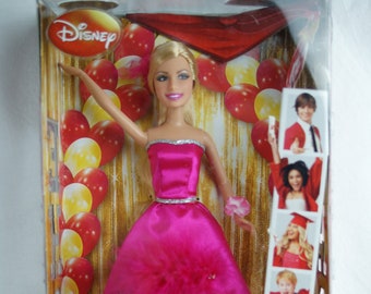 High School Musical 3 Senior Year Sharpay Senior Year Prom doll Disney Mattel MIB 00s 2008