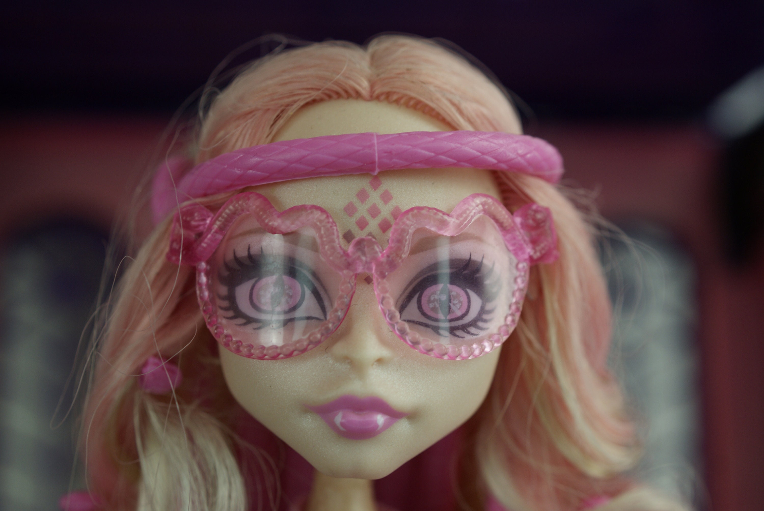Doll Hauntlywood Frights Camera  Viperine Gorgon Monster High - Original  High Doll - Aliexpress