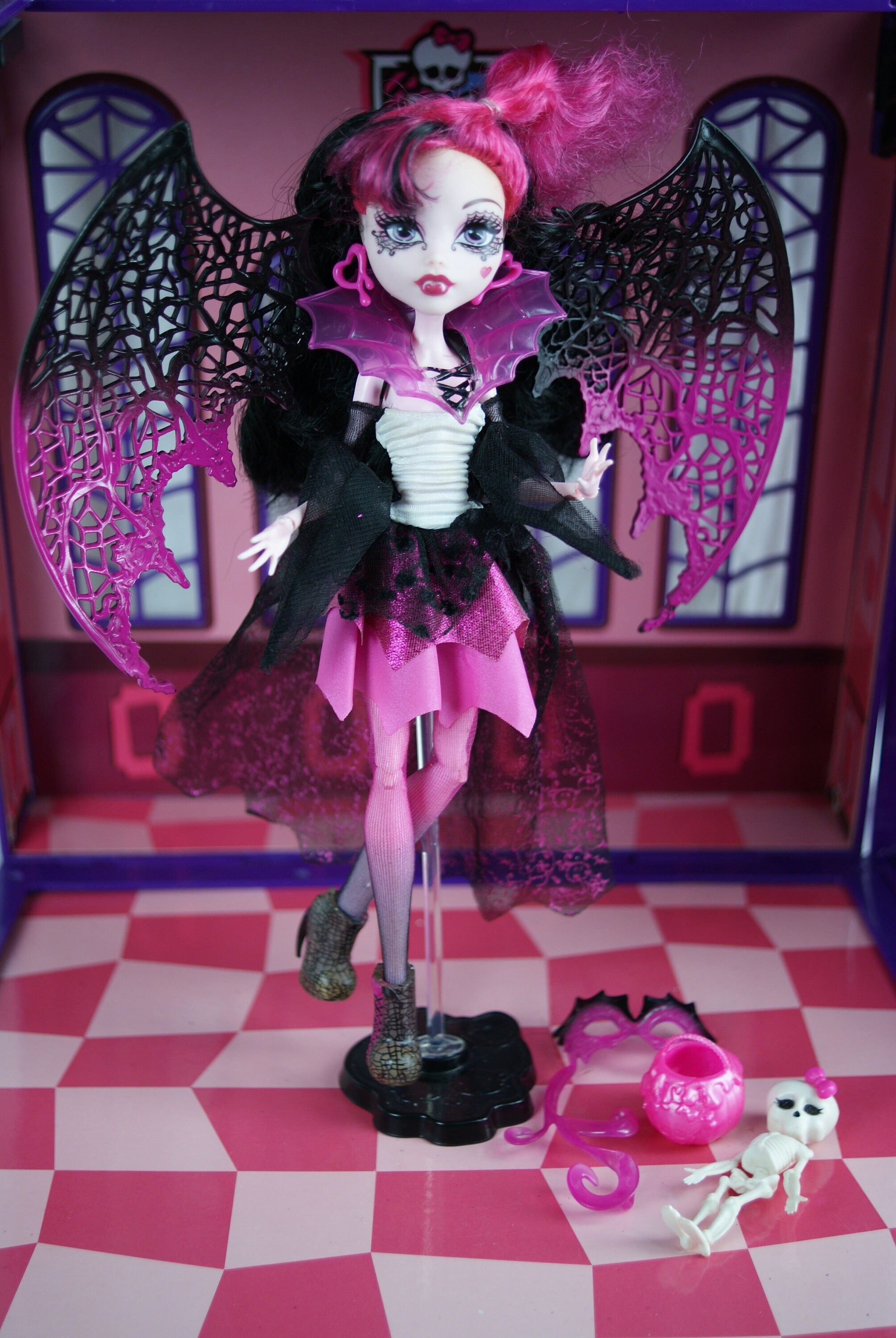 Monster High Draculaura Ghouls Rule Doll Mattel 2012 #13