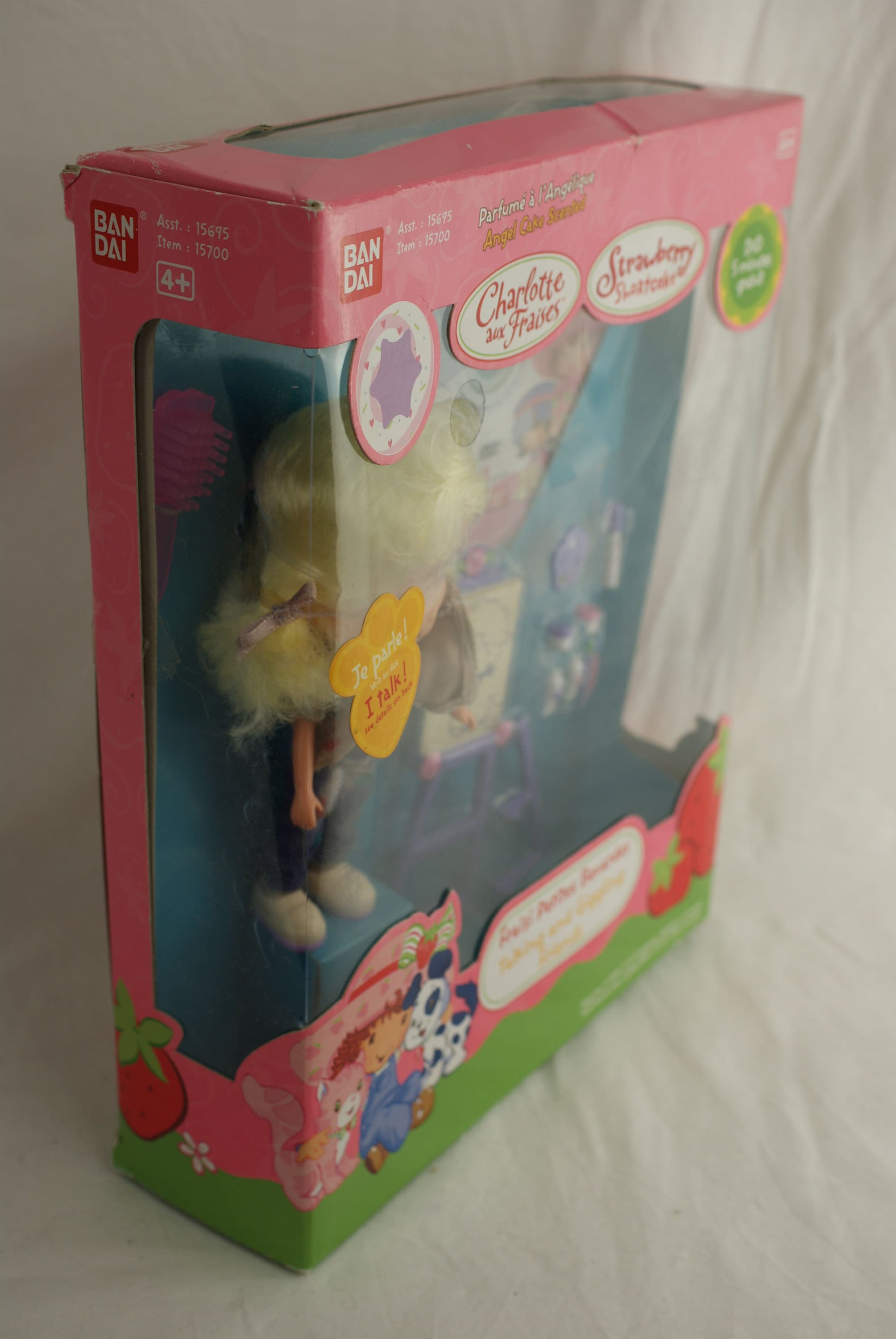 MINI POUPÉE ARTICULÉE CHARLOTTE AUX FRAISES 8cm HASBRO 2008 Ref 21 EUR