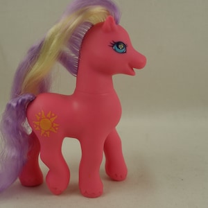 Buy My Little Pony G2 Magic Motion Family Sunsparkle and Baby Sunbeam Maman Soleïa Et Bébé Bonheur Hasbro MOC 2000 Online in India