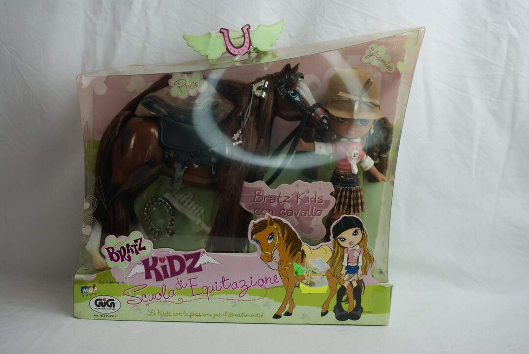 Bratz Kidz Horseback Fun Yasmin MGA MIB en caja años 00 México