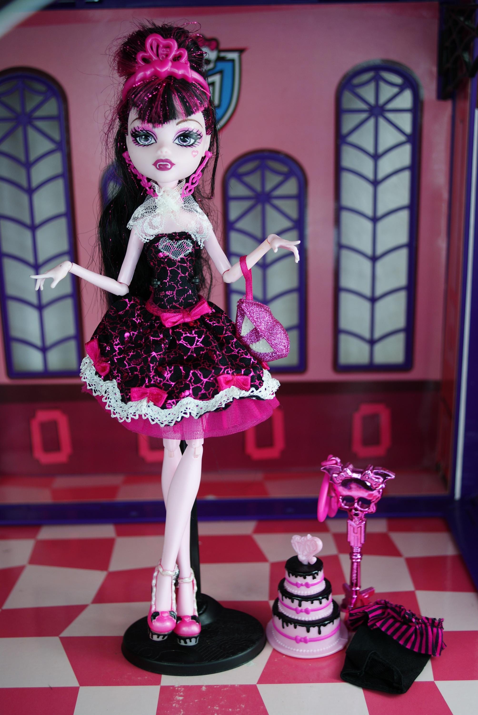 Monster High Sweet 1600 Draculaura Doll Mattel 2011 #26 - Etsy
