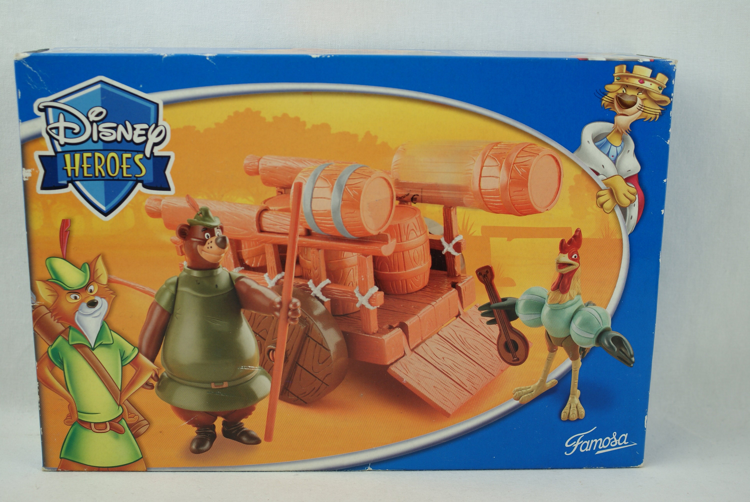 Robin Hood Disney Heroes Cart and Figures Little John 