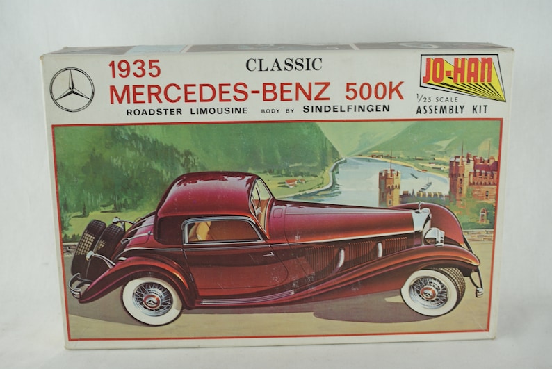 Jo-Han 1935 Mercedes-Benz 500k roadster limousine Sindelfingen image 0