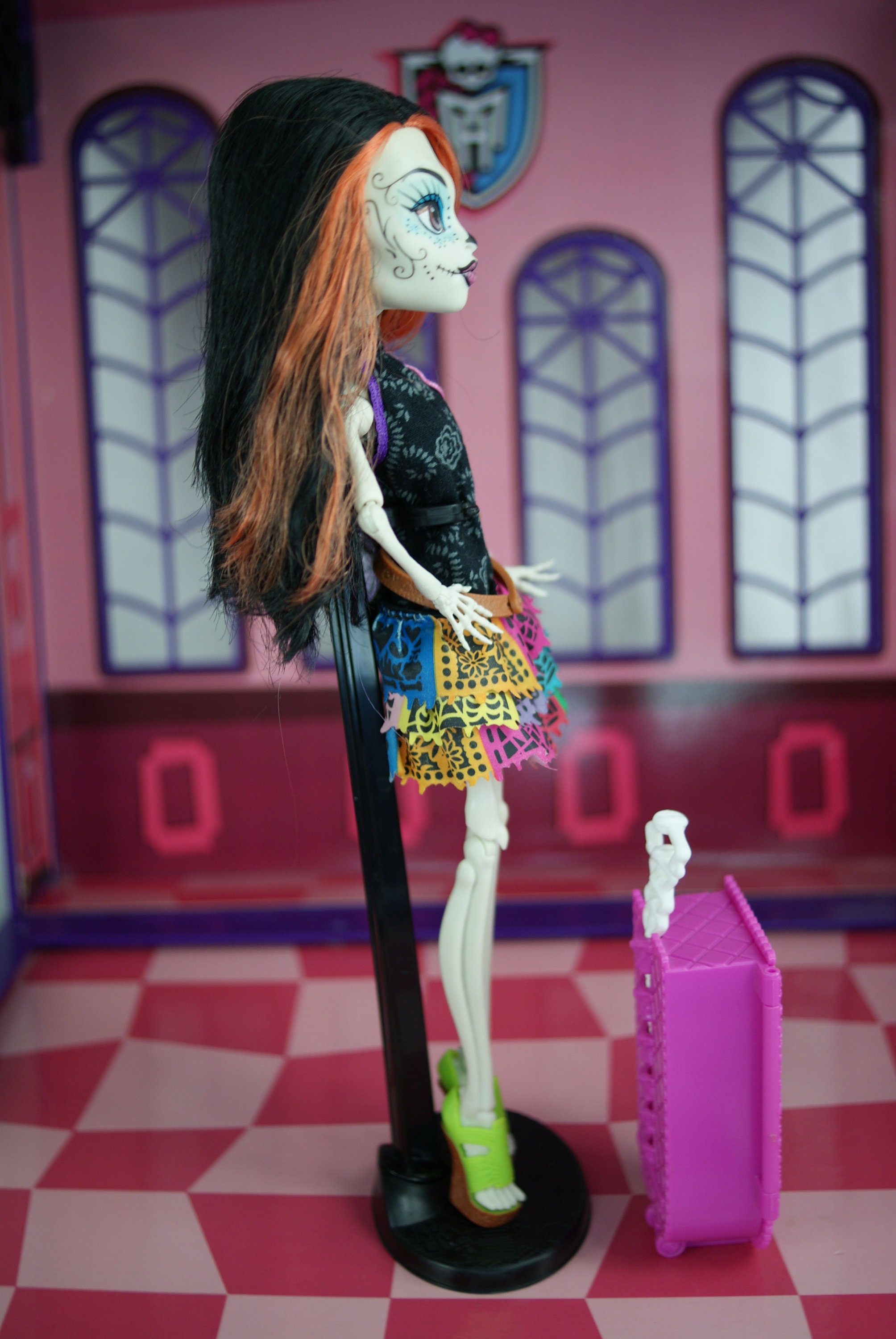 Boneca Monster High Mattel Skelita Calaveras