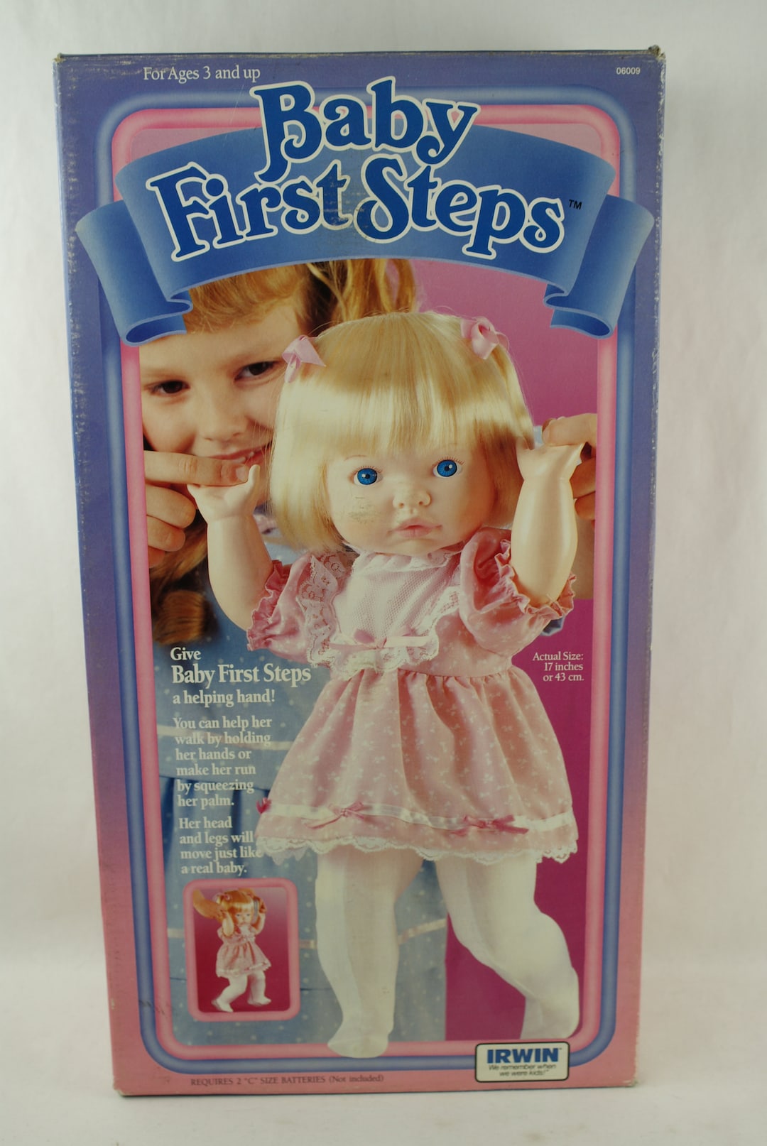 Baby First Steps Doll Irwin Les Premiers Pas Du Bébé MIB Boxed 80s Etsy