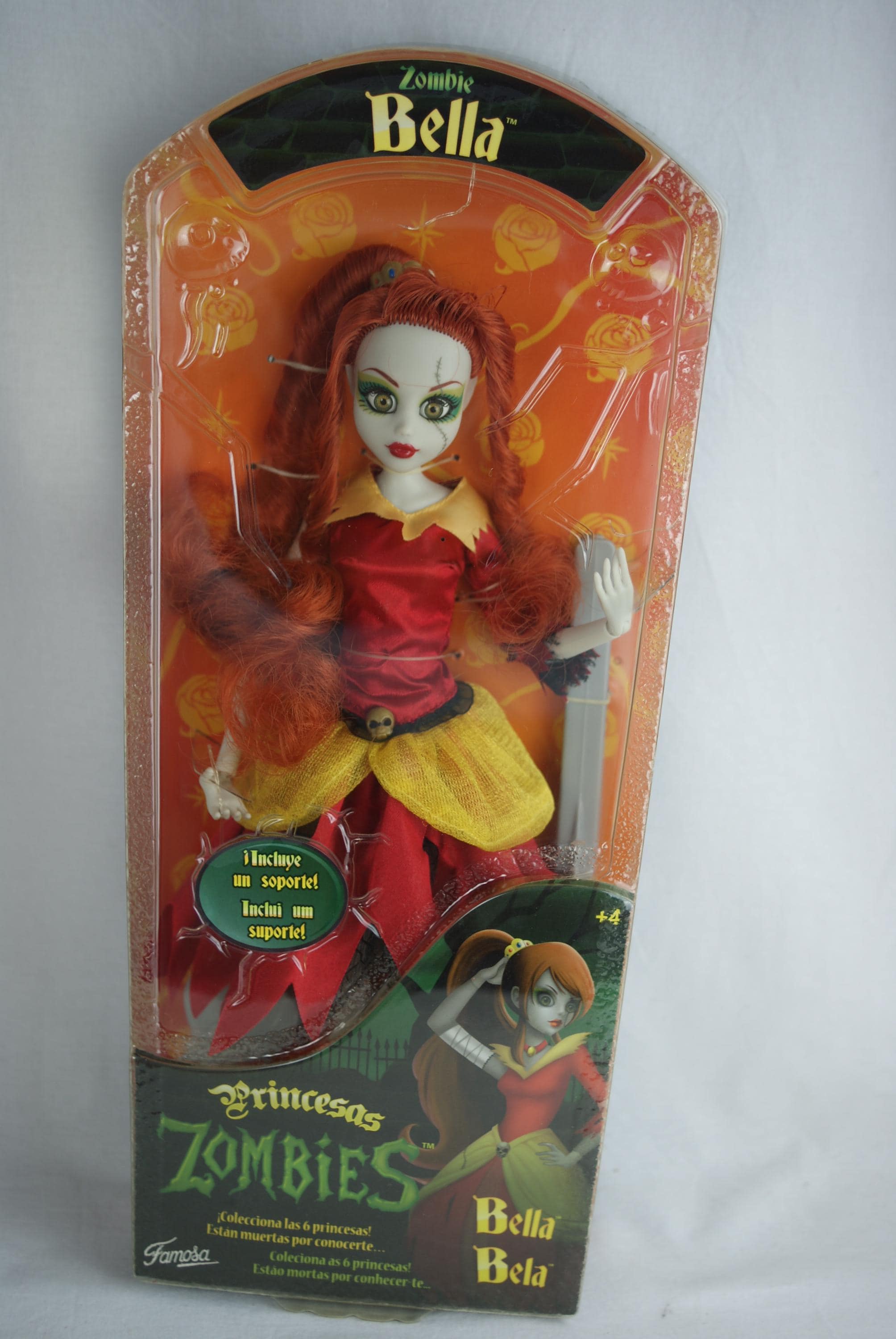 Zombie Princess Belle Beauty and the Beast Doll Famosa Once Upon a