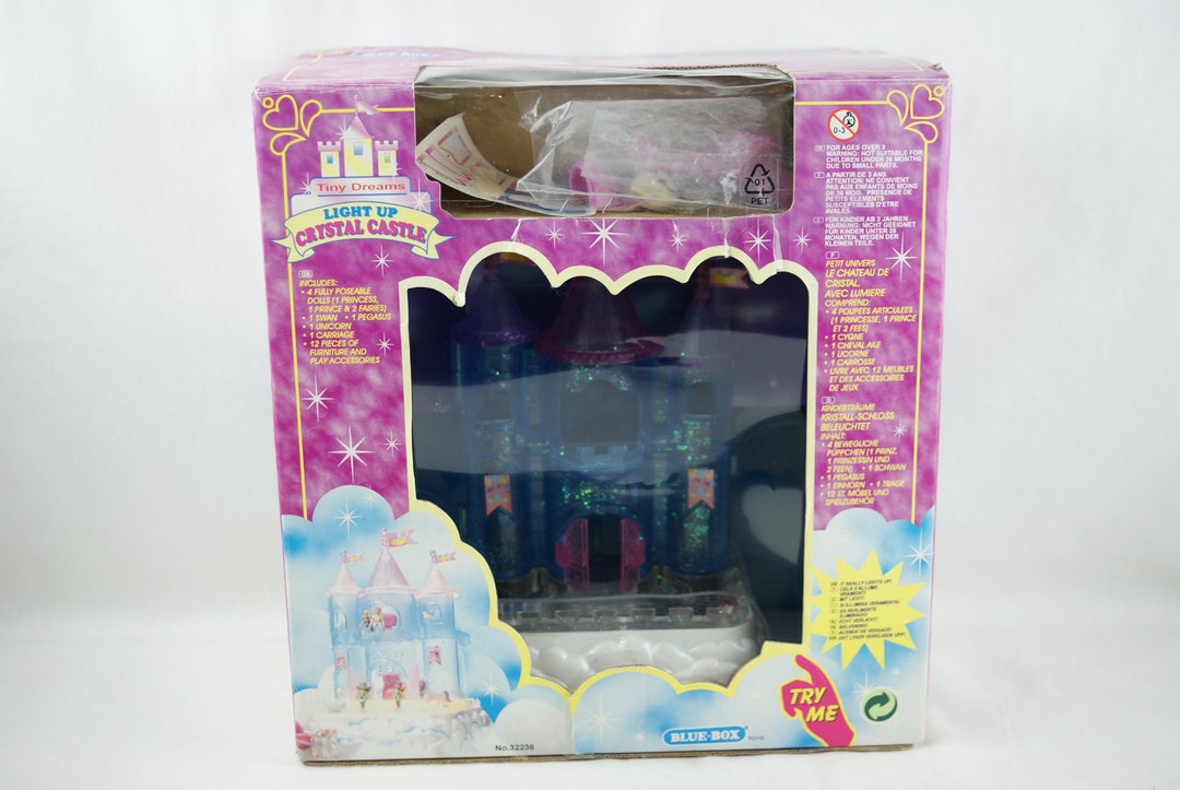 Light up Crystal Castle Tiny Dreams Bluebox Starcastle Etsy Australia