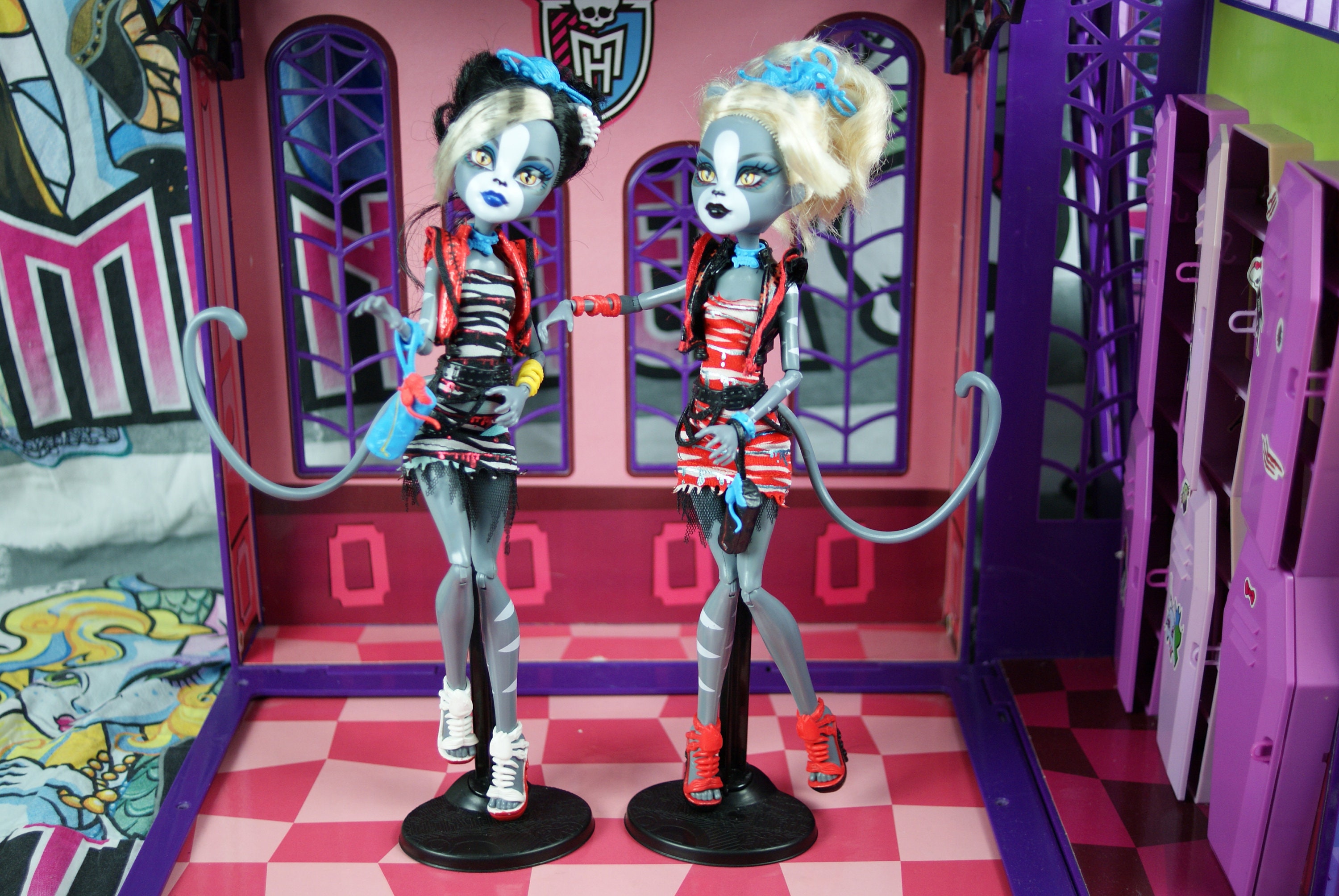 Monster High Purrsephone Meowlody Zombie Shake 2-pack Mattel - Etsy Sweden