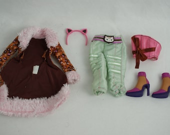 My Scene Masquerade Madness City Kitty Outfit Madison Westley Puppe Mattel Y2K 00s