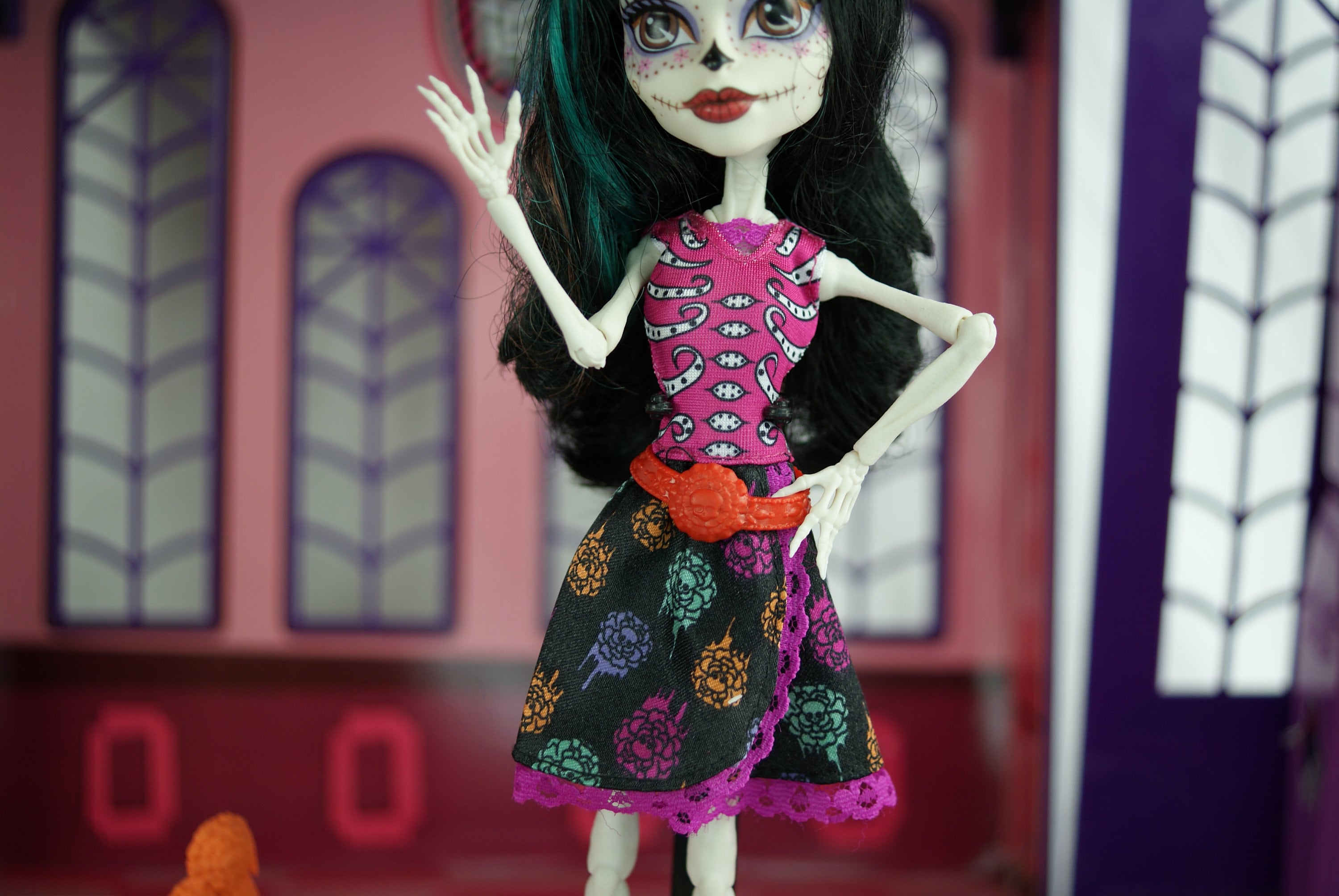 Monster High Skelita Calaveras Art Class Doll Mattel 2013 2 Etsy