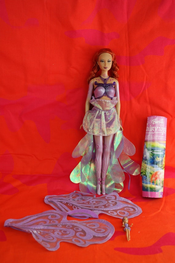 Barbie Fairytopia Wonder Fairy Lenara Doll With Wings 2004 Etsy Canada