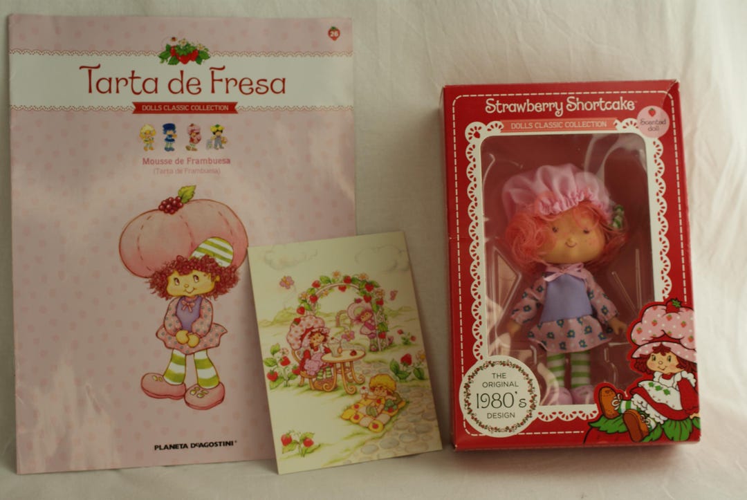 Figurine Charlotte Aux Fraises - Raspberry Tart & Rhubarb / Mousse Framboise & Cacahuète (neuf)