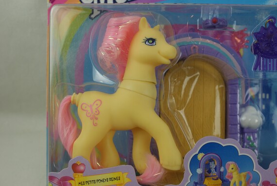 Lot De 6 Figurines Mon Petit Poney - Années 2002-2006, Marque Hasbro - Occasion