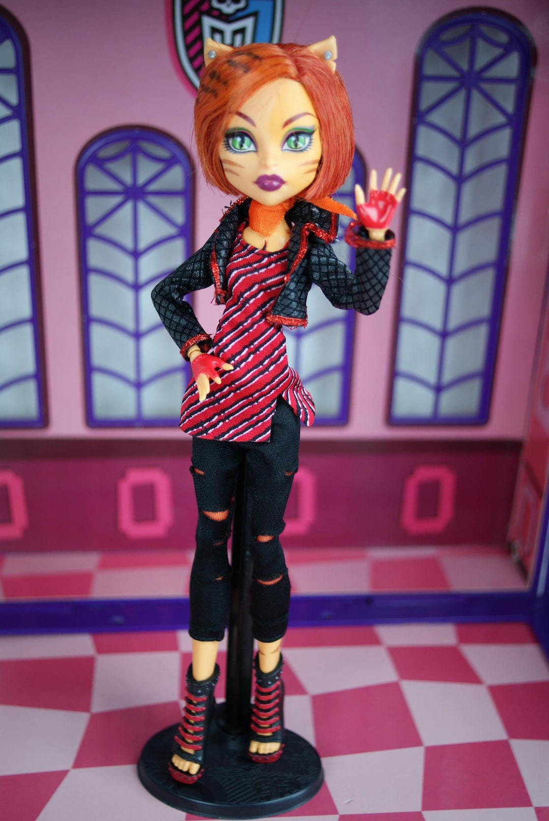 Monster High Toralei Stripe Basic First Wave Doll Mattel 2011 #2