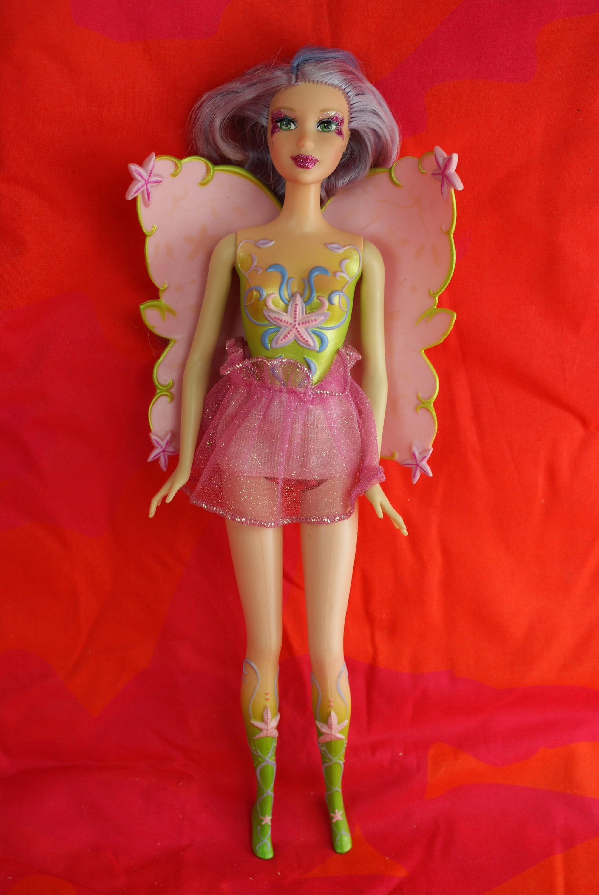 Barbie Mermaidia Color-change Fairy Doll Purple Hair 00s India